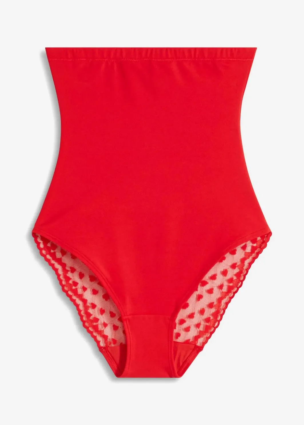 Damen bonprix Wäsche·Shapewear|Wäsche·Höschen|Highwaist Shape Panty mit Herzchenspitze und starker Formkraft