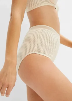 Damen bonprix Höschen|Wäsche·Höschen|Highwaist Slip ( 2er Pack)