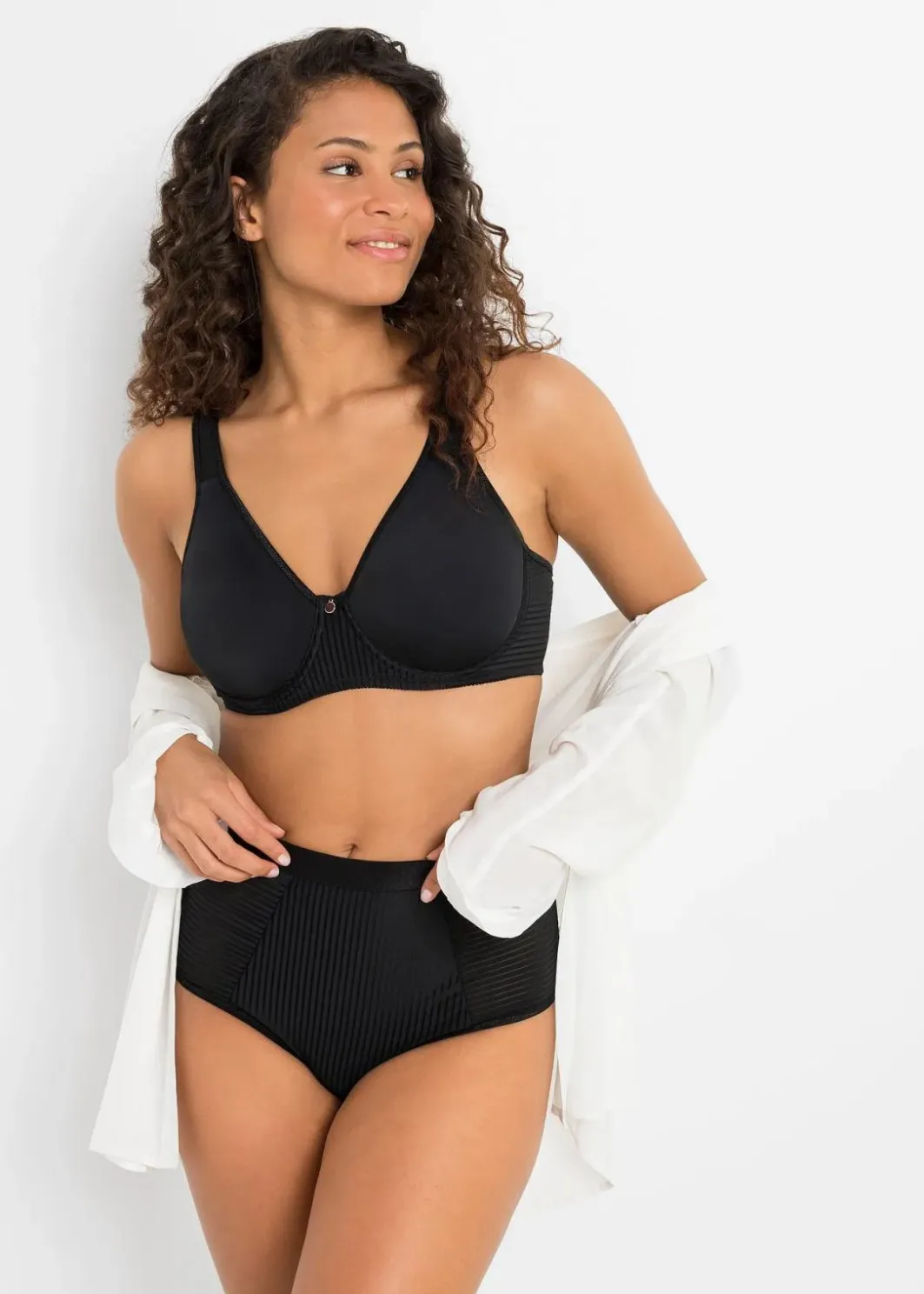Damen bonprix Wäsche·Höschen|Höschen|Highwaist Slip ( 2er Pack)