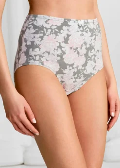 Online Highwaist Slip (4er Pack) Damen Höschen|Baumwollunterwäsche