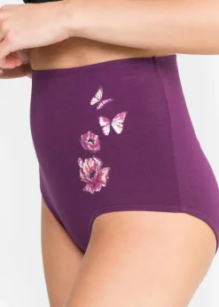 Online Highwaist Slip (5er Pack) Damen Wäsche·Baumwollunterwäsche|Wäsche·Höschen