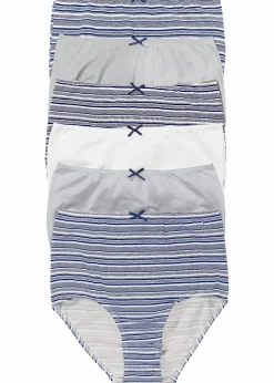 Best Highwaist Slip (6er Pack) Damen Höschen|Baumwollunterwäsche