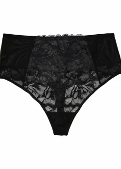 Highwaist String aus Spitze Damen Dessous|Höschen