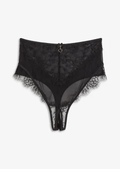 Outlet Highwaist String ouvert Damen Höschen|Erotikwäsche