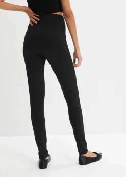 Damen bonprix Bekleidung·Kleider|Thermobekleidung|Highwaist Thermo-Leggings mit breitem Bequembund