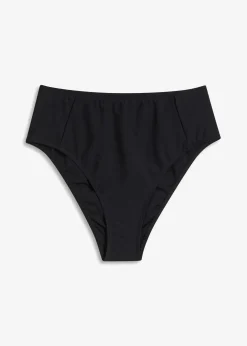 Damen bonprix Nachhaltigere Materialien|Bademode·Tankinis|Highwaist-Bikinihose mit hohem Beinausschnitt
