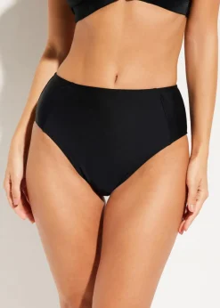 Damen bonprix Nachhaltigere Materialien|Bademode·Tankinis|Highwaist-Bikinihose mit hohem Beinausschnitt