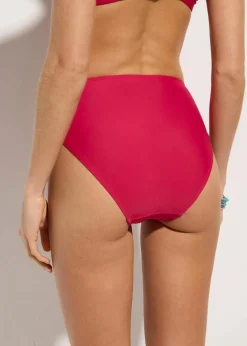 Damen bonprix Nachhaltigere Materialien|Mix & Match|Highwaist-Bikinihose mit hohem Beinausschnitt
