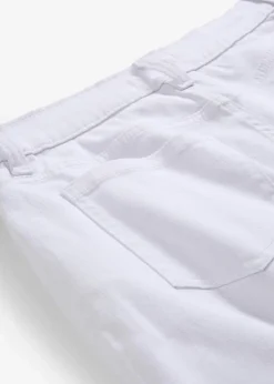 Damen bonprix Bekleidung·Outdoorbekleidung|Bekleidung·Kleider|Highwaist-Shorts aus Twill
