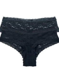 Damen bonprix Wäsche·Dessous|Wäsche·Höschen|Hipster (2er Pack)