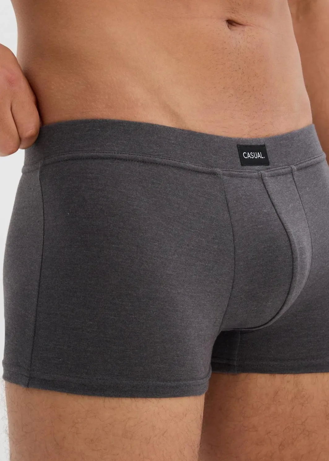 Herren bonprix Boxershorts|Große Größen|Hipster mit Baumwolle (3er Pack)