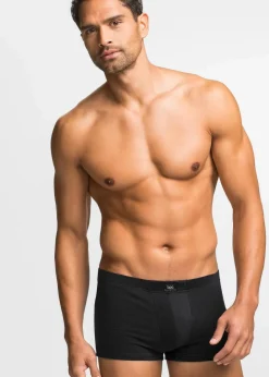 Herren bonprix Boxershorts|Große Größen|Hipster mit Baumwolle (3er Pack)