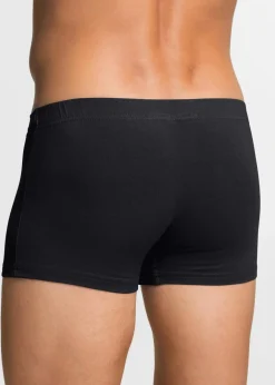 Herren bonprix Boxershorts|Große Größen|Hipster mit Baumwolle (3er Pack)