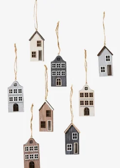 bonprix Sehr Beliebt|Wanddekoration|Hängedeko Häuser (8er Pack)