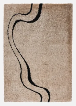 Best Hochflor Teppich mit moderner Musterung Hochflor-Teppiche