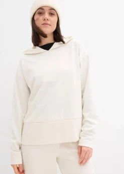 Damen bonprix Sweat|Bekleidung·Blusen & Tuniken|Hoodie aus bequemen Punto di Roma