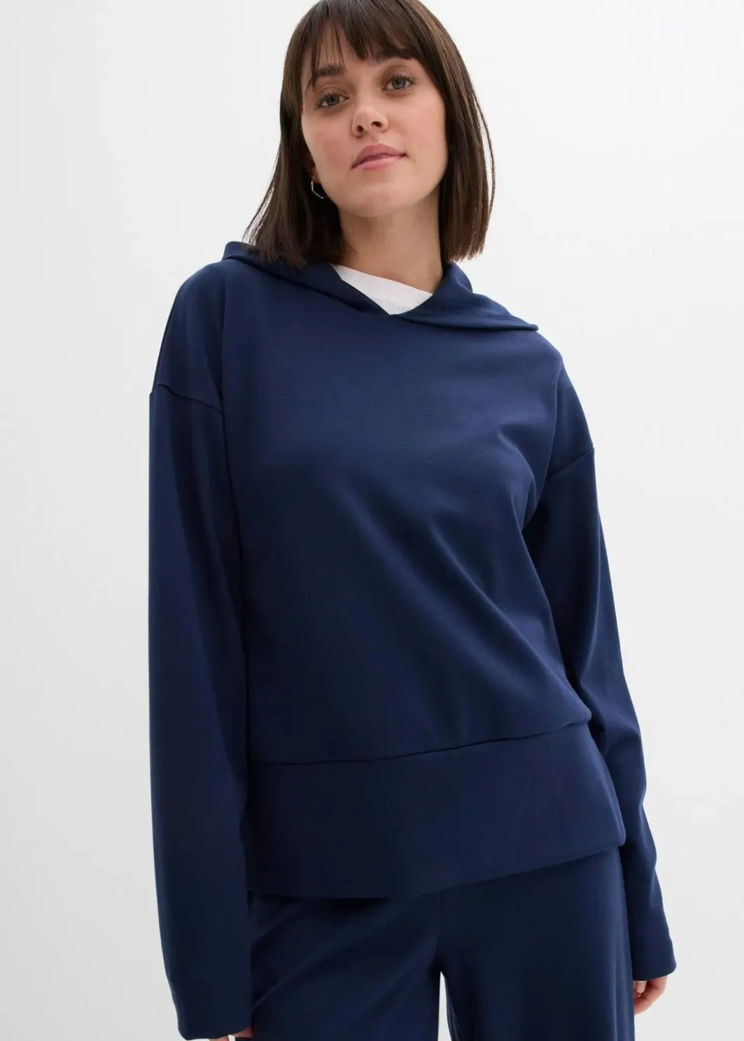 Damen bonprix Bekleidung·Blusen & Tuniken|Sweat|Hoodie aus bequemen Punto di Roma