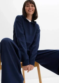 Damen bonprix Bekleidung·Blusen & Tuniken|Sweat|Hoodie aus bequemen Punto di Roma