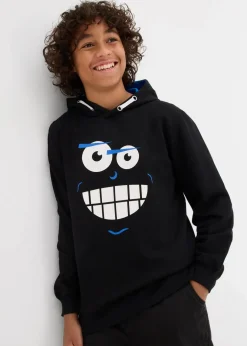 Kinder bonprix Jungen 9-16 Jahre·Sweat & Strick|Hoodie aus reiner Baumwolle