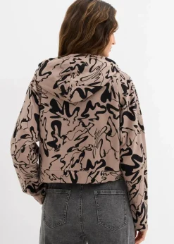 Damen bonprix Sweat|Hoodie aus reiner Baumwolle