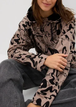 Damen bonprix Sweat|Hoodie aus reiner Baumwolle