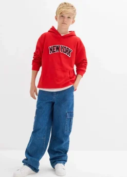 Kinder bonprix Jungen 9-16 Jahre·Bademode|Jungen 9-16 Jahre·Sweat & Strick|Hoodie aus reiner Baumwolle
