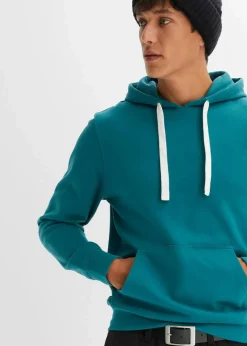 Hoodie aus reiner Baumwolle Herren Sweat|Basics