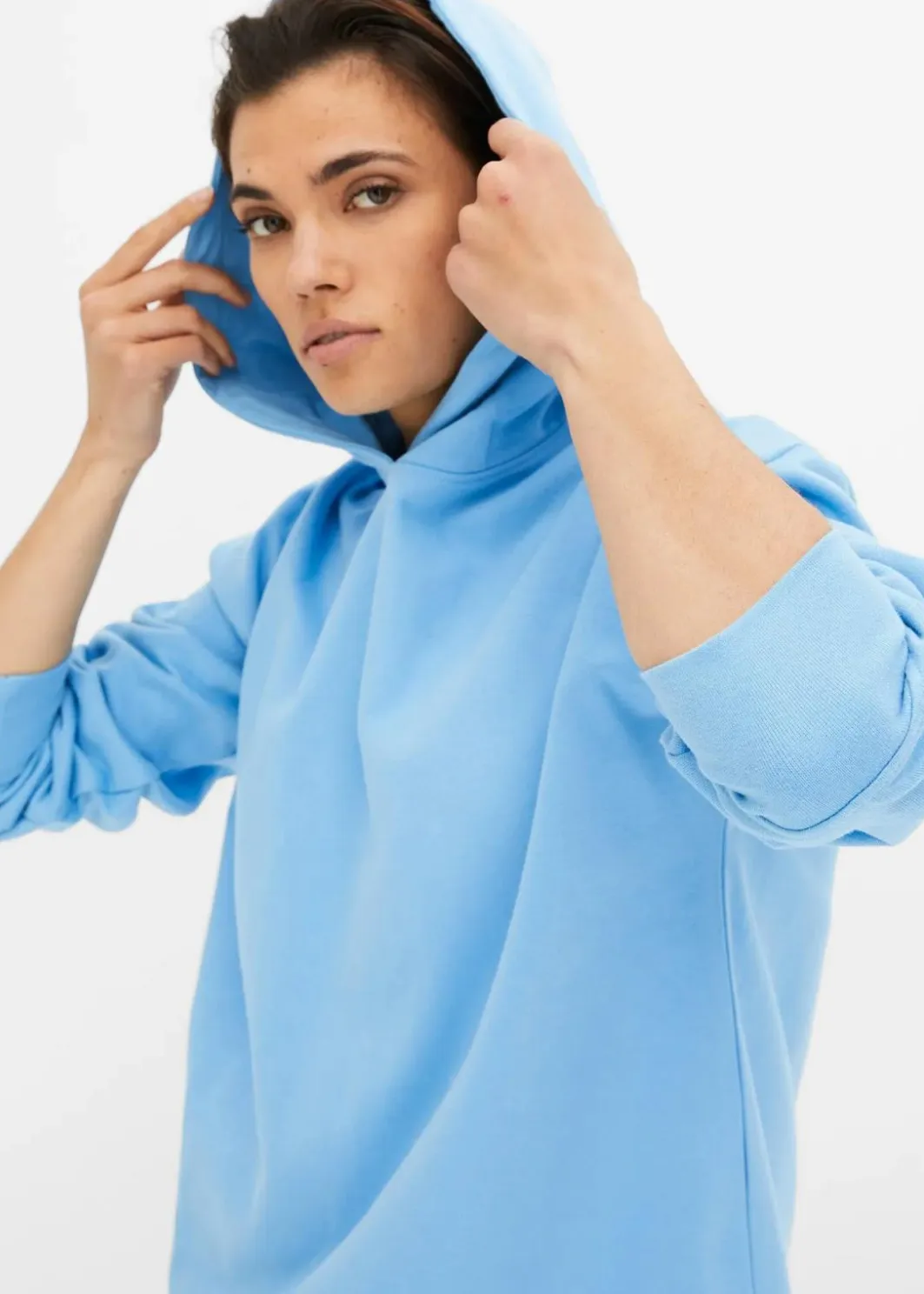 Damen bonprix Bekleidung·Blusen & Tuniken|Sweat|Hoodie aus reiner Baumwolle