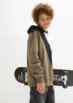 Discount Hoodie aus reiner Baumwolle Kinder Jungen 9-16 Jahre·Sweat & Strick