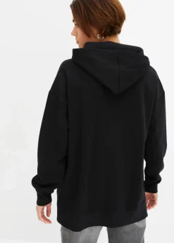 Damen bonprix Sweat|Bekleidung·Blusen & Tuniken|Hoodie aus reiner Baumwolle