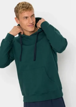 Herren bonprix Große Größen|Basics|Hoodie aus reiner Baumwolle