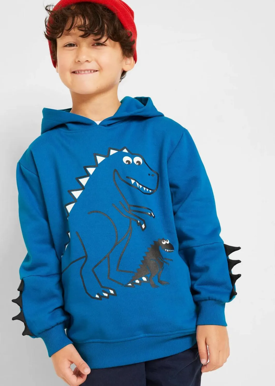 Hoodie aus reiner Bio-Baumwolle Kinder Jungen 2-8 Jahre·Sweat & Strick|Jungen 2-8 Jahre·Nachhaltigere Materialien