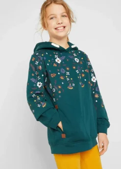 Hoodie aus reiner Bio-Baumwolle Kinder Mädchen 9-16 Jahre·Sweat & Strick|Mädchen 2-8 Jahre·Nachhaltigere Materialien