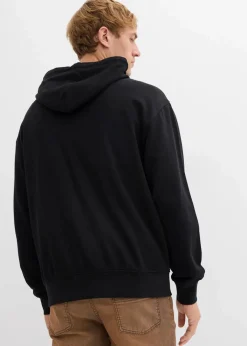 Herren bonprix Große Größen|Basics|Hoodie aus reiner Bio-Baumwolle, Loose Fit