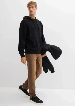 Herren bonprix Große Größen|Basics|Hoodie aus reiner Bio-Baumwolle, Loose Fit