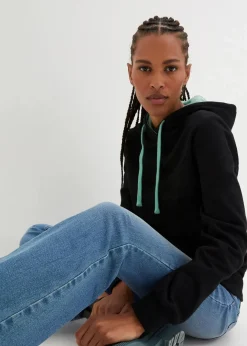 New Hoodie aus reiner Bio-Baumwolle Damen Bekleidung·Röcke|Bekleidung·Blusen & Tuniken