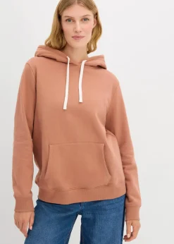 Outlet Hoodie aus reiner Bio-Baumwolle Damen Sweat|Basics