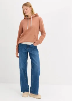 Outlet Hoodie aus reiner Bio-Baumwolle Damen Sweat|Basics