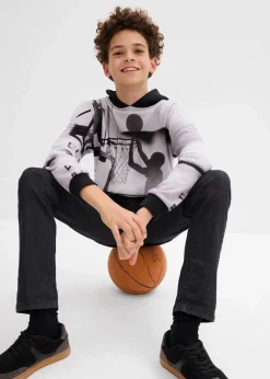 Discount Hoodie aus weichem Baumwoll-Mix Kinder Jungen 9-16 Jahre·Bademode|Jungen 9-16 Jahre·Sweat & Strick