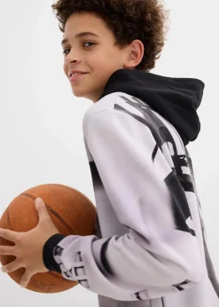 Discount Hoodie aus weichem Baumwoll-Mix Kinder Jungen 9-16 Jahre·Bademode|Jungen 9-16 Jahre·Sweat & Strick