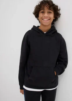 Kinder bonprix Jungen 9-16 Jahre·Bademode|Jungen 9-16 Jahre·Sweat & Strick|Hoodie aus weichem Baumwoll-Mix