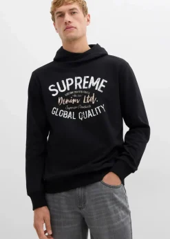 New Hoodie aus weichem Baumwoll-Mix Herren Große Größen|Sweat