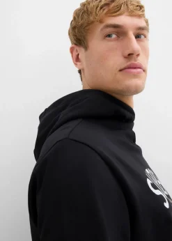 New Hoodie aus weichem Baumwoll-Mix Herren Große Größen|Sweat