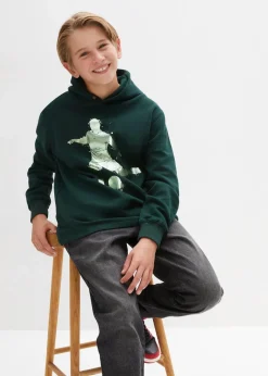Best Hoodie aus weichem Baumwoll-Mix Kinder Jungen 9-16 Jahre·Bademode|Jungen 2-8 Jahre·Nachhaltigere Materialien