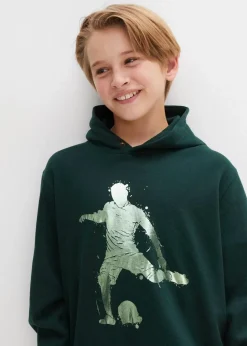 Best Hoodie aus weichem Baumwoll-Mix Kinder Jungen 9-16 Jahre·Bademode|Jungen 2-8 Jahre·Nachhaltigere Materialien