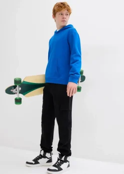 Hot Hoodie aus weichem Baumwoll-Mix Kinder Jungen 2-8 Jahre·Nachhaltigere Materialien|Jungen 9-16 Jahre·Sweat & Strick