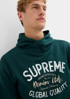 Best Hoodie aus weichem Baumwoll-Mix Herren Sweat|Große Größen
