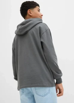 Kinder bonprix Jungen 2-8 Jahre·Nachhaltigere Materialien|Jungen 9-16 Jahre·Sweat & Strick|Hoodie mit Graffiti-Print aus reiner Bio-Baumwolle