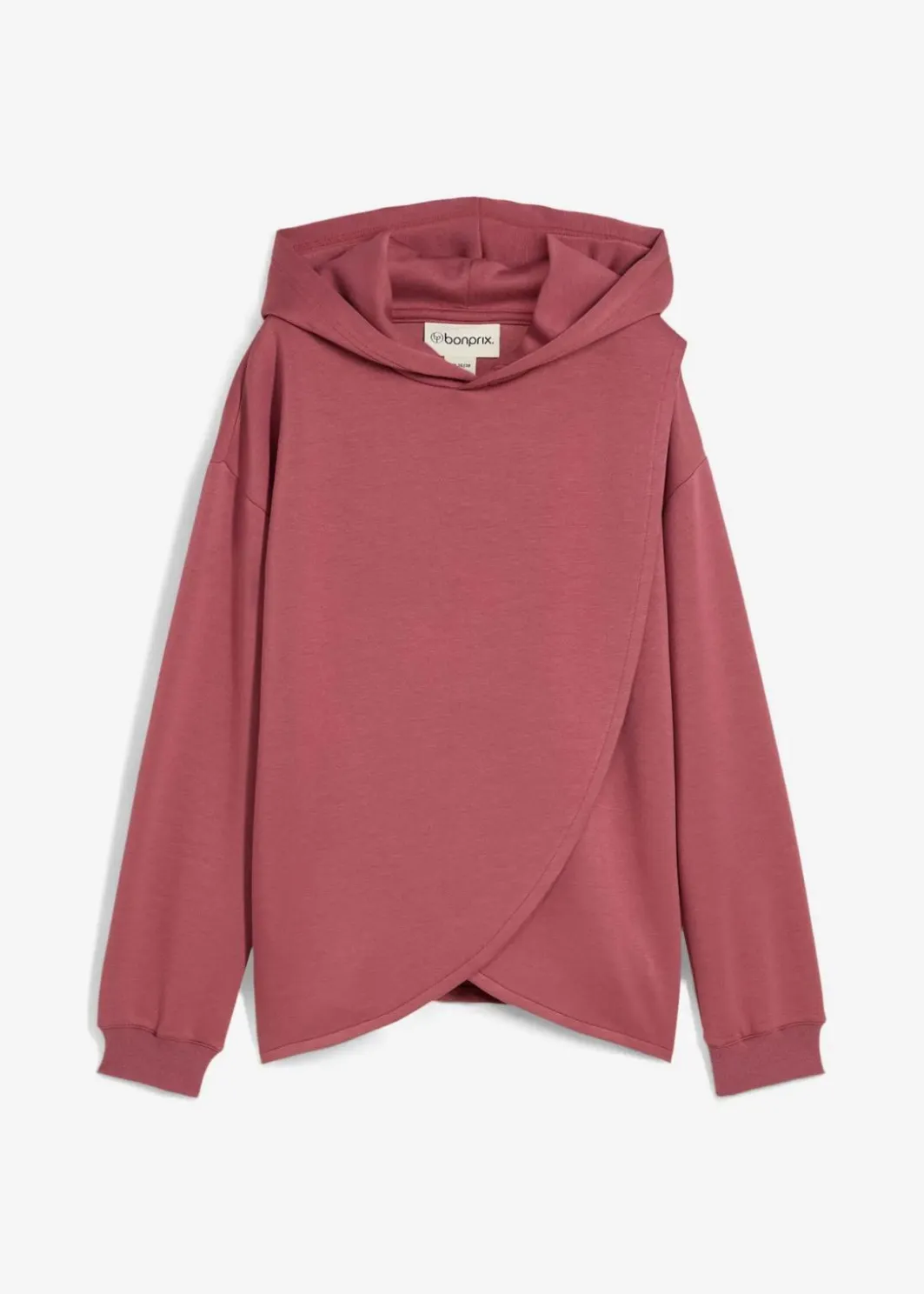 Damen bonprix Bekleidung·Blusen & Tuniken|Sweat|Hoodie mit Kapuze aus softem Viskose-Mix