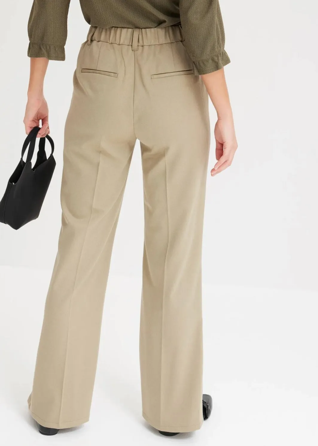 Damen bonprix Kurzgrößen|Nachhaltigere Materialien|Hose